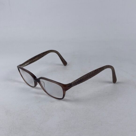 Vera Wang V904 CH Eyeglasses Frame Women Brown Plastic Full Rim 50-15-130 - Picture 1 of 13